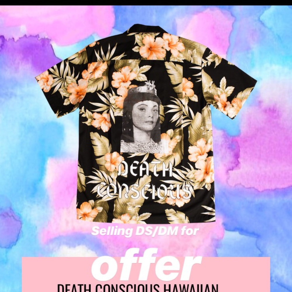 Large Hawaiian Shirt by PLEASURES